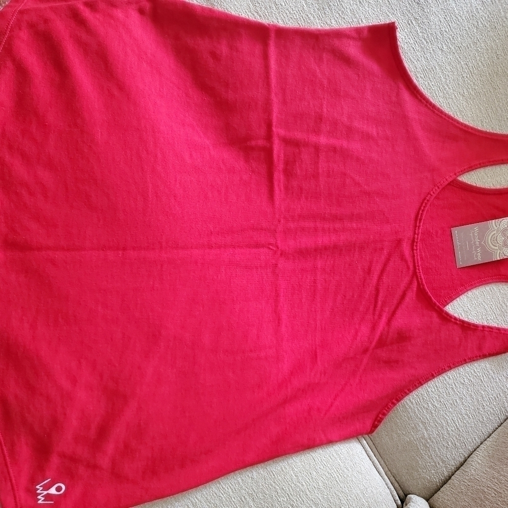 Beautiful Red Racer-back Tank - Picture 3 of 5